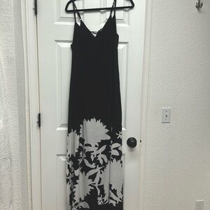 White House Black Market black and white Size 10 dress